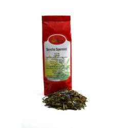 Ceai Verde Sencha Spermint 100g